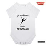 CT Babybody - weiß - Logo Damen - TSV Königsbrunn - Turnen