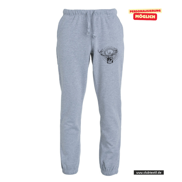 Clique BASIC PANTS - Unisex - graumeliert - SG Hubertus Oberschweinbach