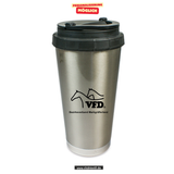CT CoffeeToGo Becher - silber - VFD e.V. - Marktgräflerland