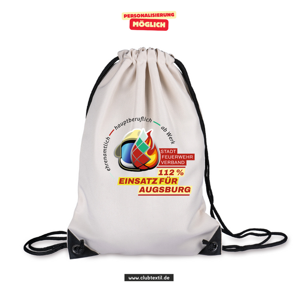 CT Gymbag - natur - V 1 - Feuerwehrverband Augsburg