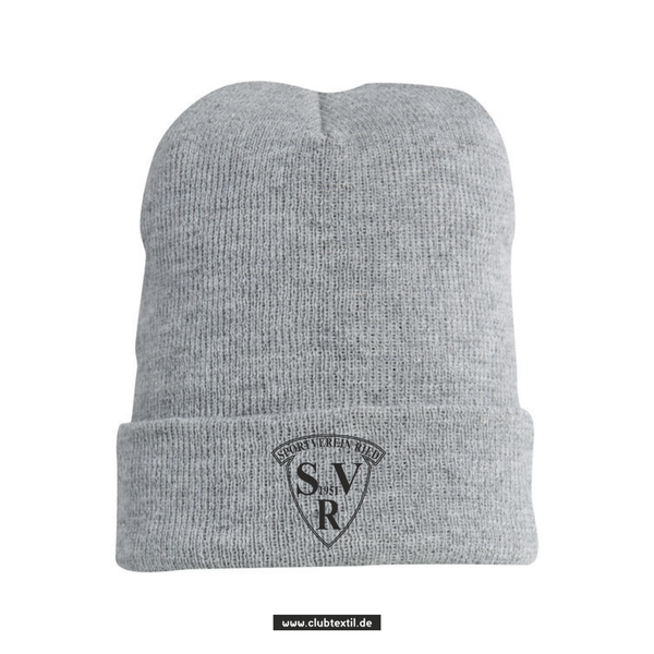 Clique Strickmütze - grau - SV Ried e.V. - Fussball