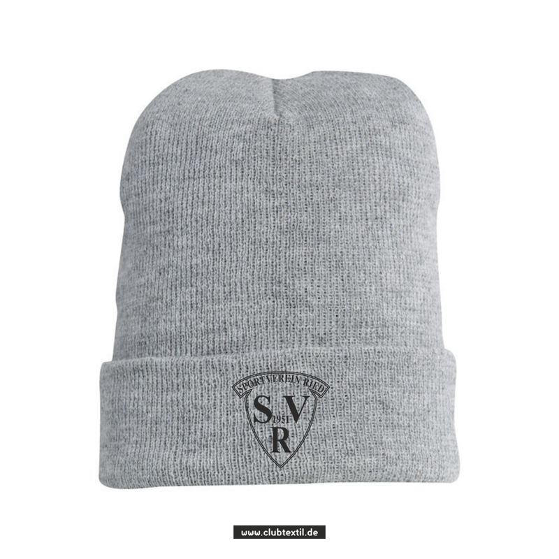 Clique Strickmütze - grau - SV Ried e.V. - Fussball