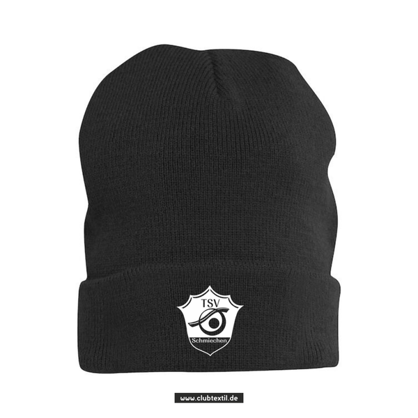 Clique Strickmütze - schwarz - TSV Schmiechen e.V.