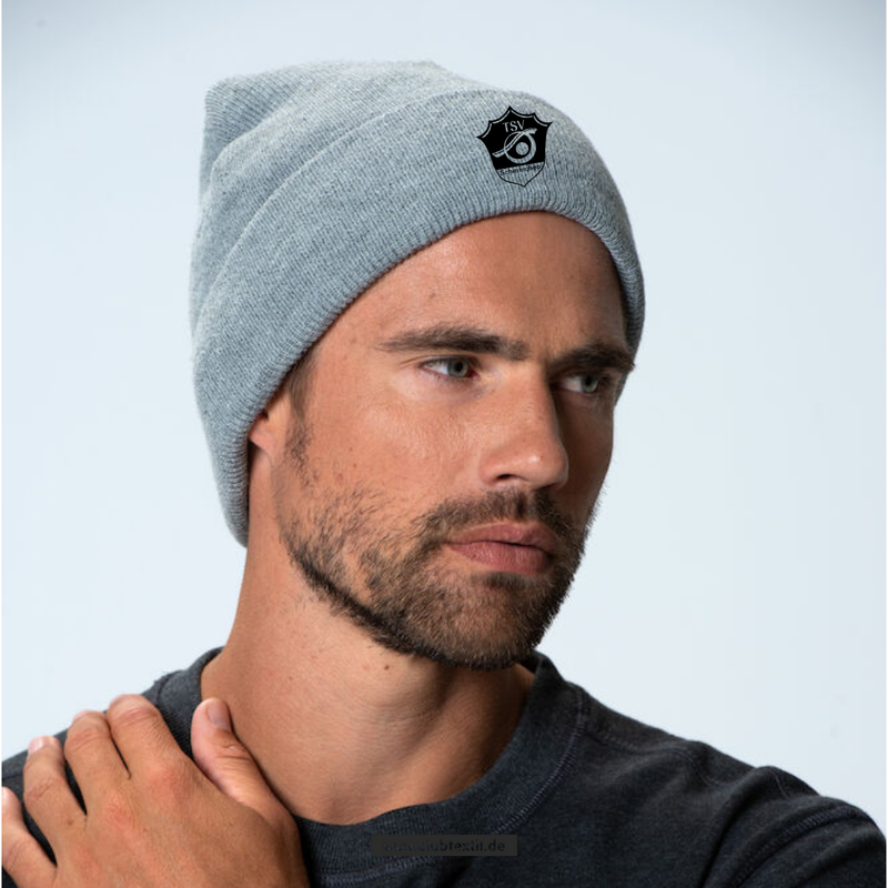 Clique Strickmütze - grau - TSV Schmiechen