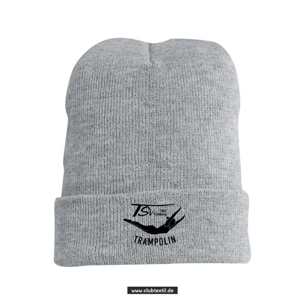 Clique Strickmütze - grau - TSV 1862 Friedberg e.V. - Trampolin