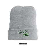 Clique Strickmütze - grau - VFD e.V. - Marktgräflerland