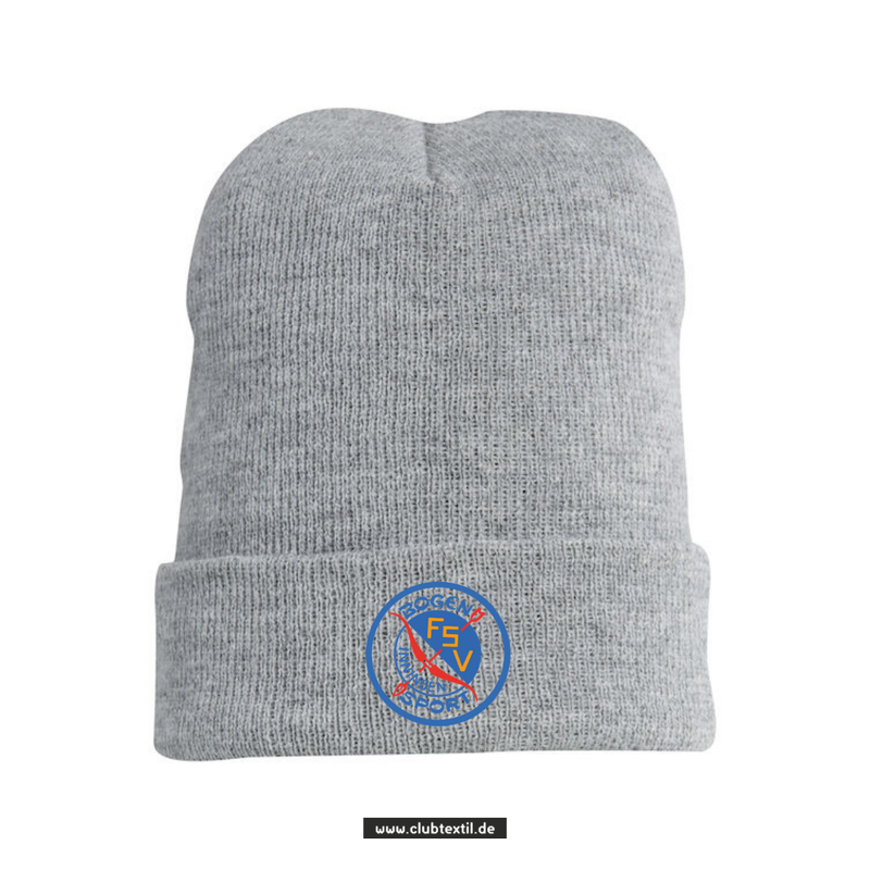 Clique Strickmütze - grau -  FSV Bogensport Inningen