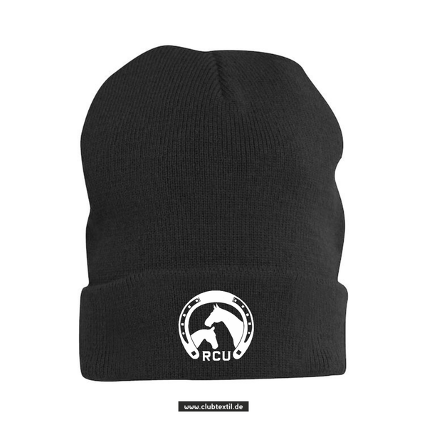 Clique Strickmütze - schwarz - Reitclub Ulrichshof e.V.