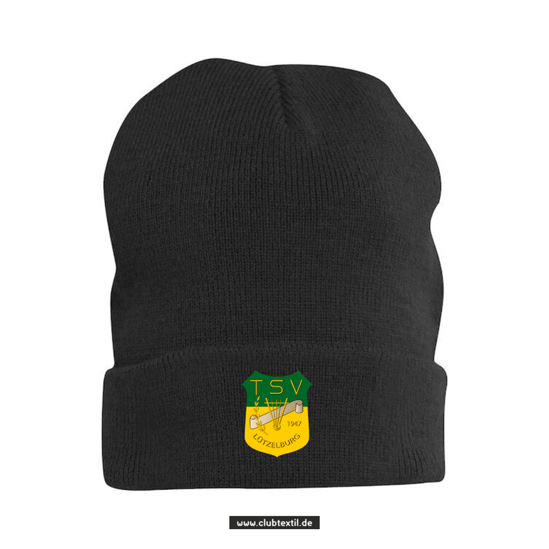 Clique Strickmütze - schwarz - TSV Lützelburg e.V.