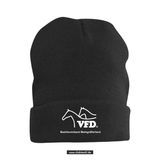 Clique Strickmütze - schwarz - VFD e.V. - Marktgräflerland