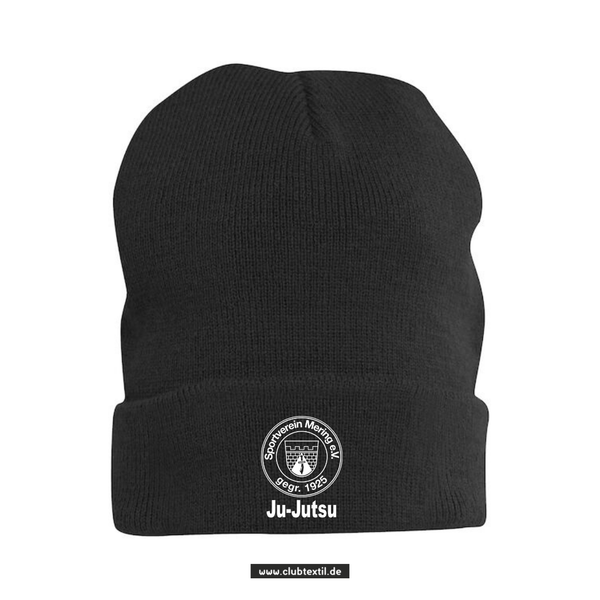 Clique Strickmütze - schwarz - SV Mering Ju-Jutsu