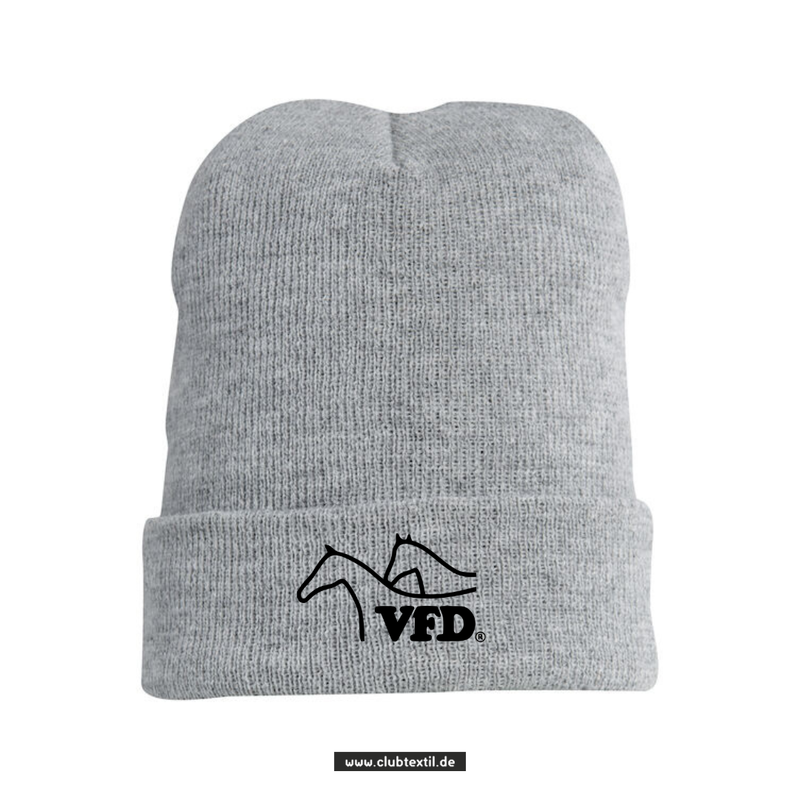 Clique Strickmütze - grau - VFD e.V. - Baden-Württemberg