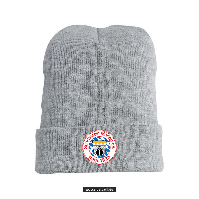 Clique Strickmütze - grau - SV Mering e.V.