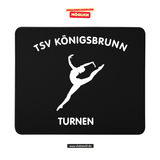 CT Mousepad - schwarz - TSV Königsbrunn Männer Turnen Logo 2
