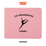 CT Mousepad - rosa - TSV Königsbrunn Damen Turnen Logo 2