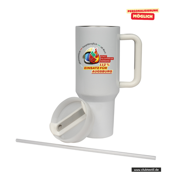 CT Edelstahl-Thermobecher - 1100ml - StanleyCup - V 1 - Feuerwehrverband