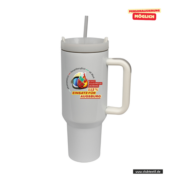CT Edelstahl-Thermobecher - 1100ml - StanleyCup - V 1 - Feuerwehrverband