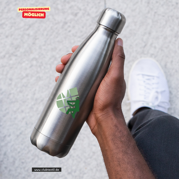 CT Thermosflasche - silber- Feuerwehrverband Augsburg
