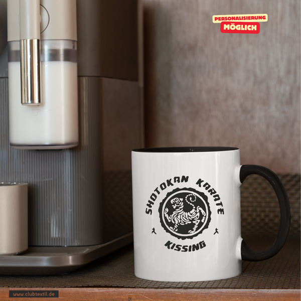 CT Tasse - schwarz - Kissinger SV e.V. - Karate