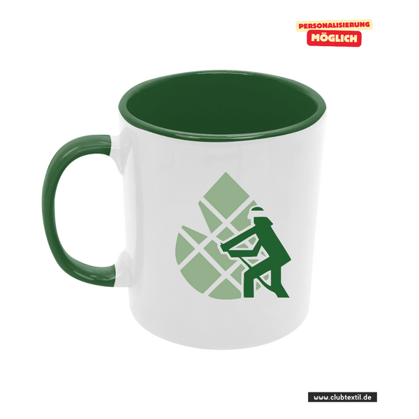 CT Tasse - grün - Feuerwehrverband Augsburg