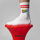 CT Tennissocken - weiß/rot - TSV 1862 Friedberg e.V. - Turnflitzer