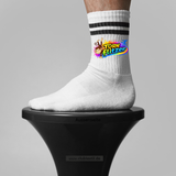 CT Tennissocken - weiß/schwarz - TSV 1862 Friedberg e.V. - Turnflitzer