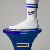 CT Tennissocken - weiß/blau - TSV 1862 Friedberg e.V. - Turnflitzer