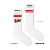 CT Tennissocken - weiß/rot - TSV 1862 Friedberg e.V. - Turnflitzer
