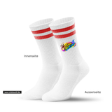 CT Tennissocken - weiß/rot - TSV 1862 Friedberg e.V. - Turnflitzer