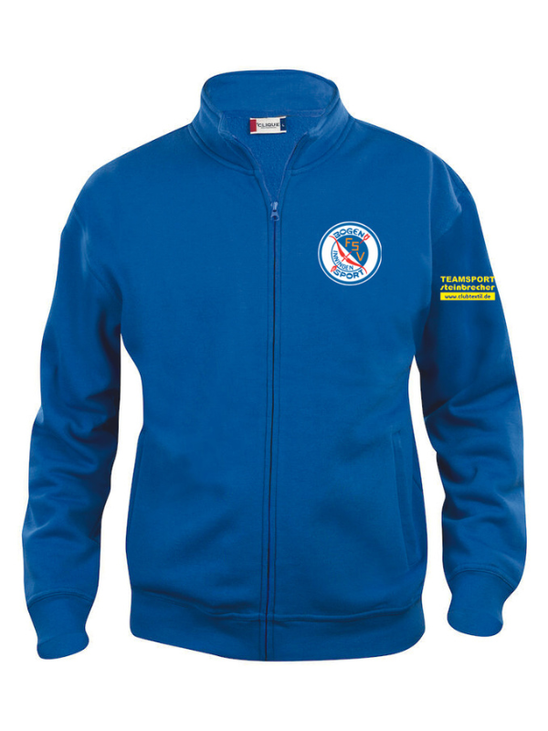 Clique BASIC Cardigan Junior - royalblau - FSV Bogensport Inningen