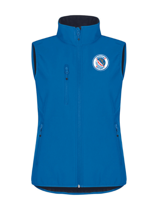 Clique CLASSIC Softshell Vest Damen - royalblau - FSV Bogensport Inningen