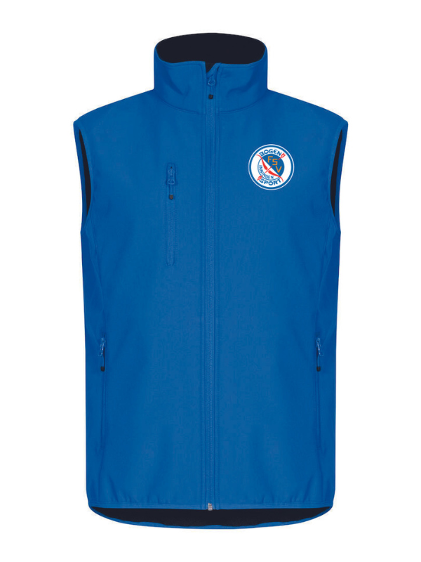 Clique CLASSIC Softshell Vest Herren - royalblau - FSV Bogensport Inningen