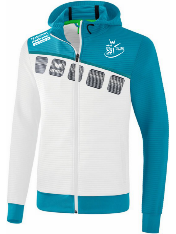 Erima 5-C Trainingsjacke mit Kapuze Herren - TSV Friedberg Trampolin