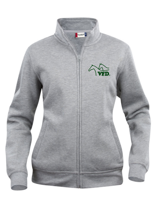 Clique BASIC Cardigan Damen - VFD e.V. - Baden-Württemberg - Druck beidseitig