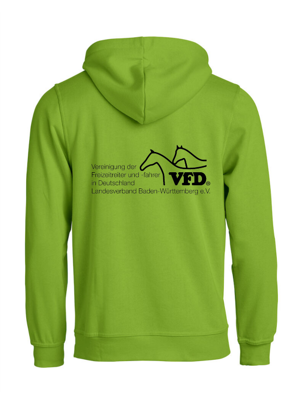 Clique BASIC HOODY Kinder - VFD e.V. - Baden-Württemberg - Druck beidseitig