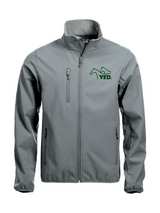 Clique BASIC SOFTSHELL JACKET Herren - VFD e.V. - Baden-Württemberg - Druck beidseitig