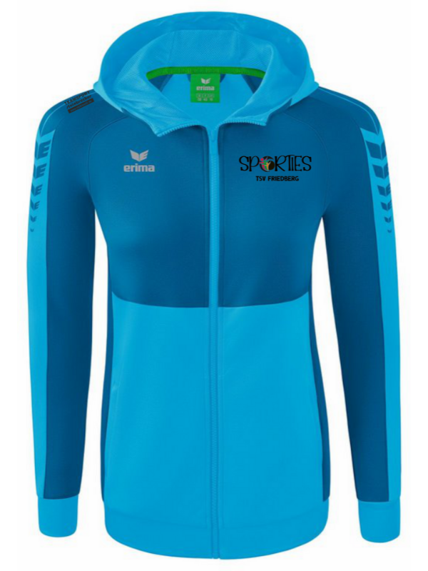 Erima SIX WINGS Trainingsjacke mit Kapuze Damen - Sporties