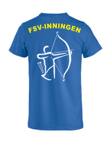 Clique BASIC-T Herren - royalblau - FSV Bogensport Inningen