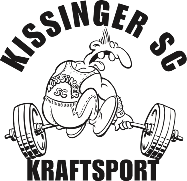 Daiber Schlauchschal - schwarzgrau meliert - Kissinger SC e.V. - Kraftsport