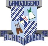 CT Tennissocken - Landjugend Althegnenberg e.V. - weiß/weiß/bunt