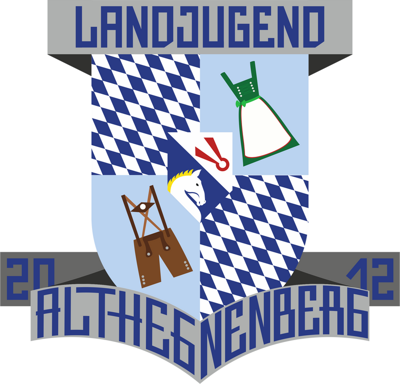 CT Tennissocken - Landjugend Althegnenberg e.V. - weiß/weiß/bunt