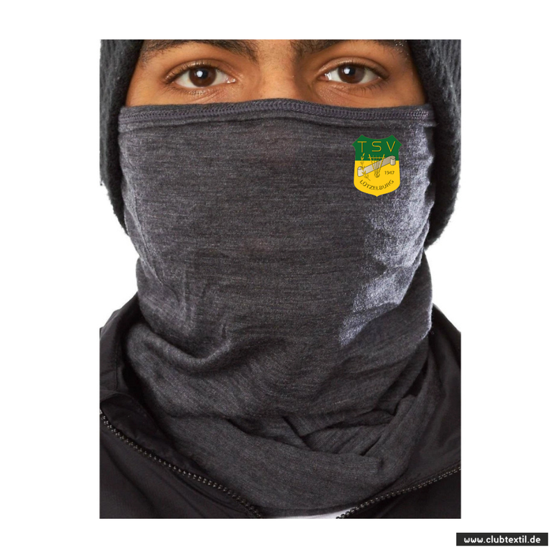 Daiber Schlauchschal - schwarzgrau meliert - TSV Lützelburg