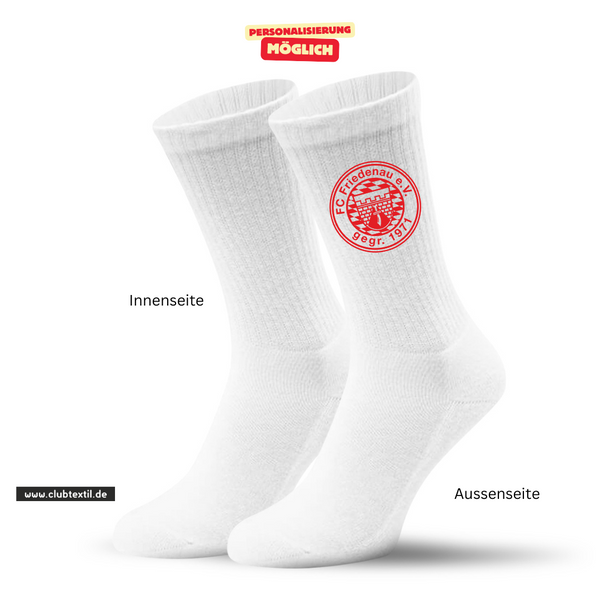 CT Tennissocken FC Friedenau e.V. - weiß/weiß/rot