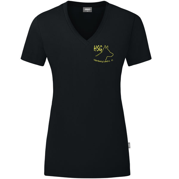 Jako ORGANIC T-Shirt Damen schwarz - HSG Nürnberger Land