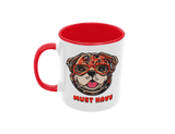 Tasse Tiertasse Hundetasse Mops mit Spruch "Must Have"