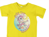 T-Shirt Kinder Kinder T-Shirt Einhorn Pink mit Spruch "Ride The Rainbow" 3 Farbstellungen
