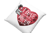 Kissen Liebe Kissen für Verliebte mit Spruch "I Love you to the Moon"