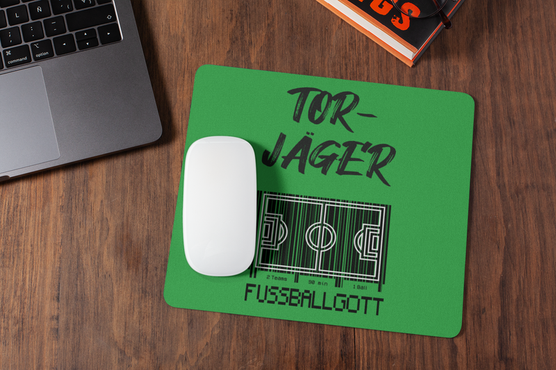 Mousepad Sport oder Fan Mousepad Fussballgott "Torjäger"