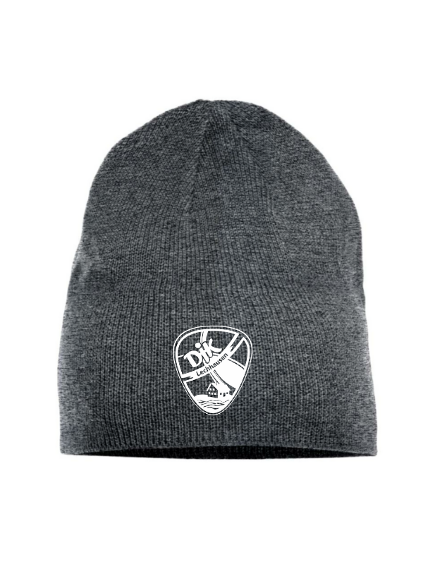 Clique Strickmütze DJK Lechhausen e.V. - Fussball - dunkelgrau
