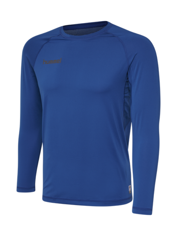 Hummel First Performance Jersey L/S Herren blau KSC HB